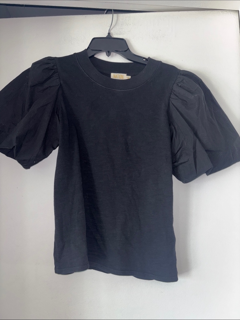 Nation LTD Puff Sleeve Top